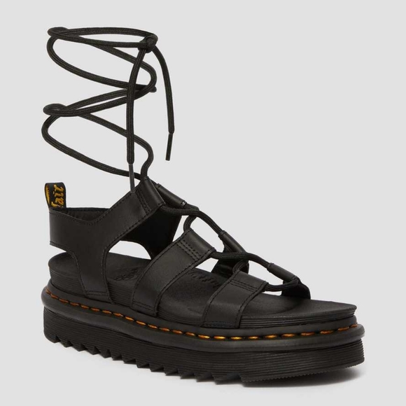 Dr. Martens Shoes - NARTILLA WOMEN'S LEATHER GLADIATOR SANDALS
